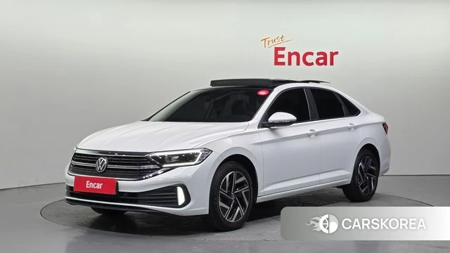 Volkswagen 7th Generation of Jetta 2022 Белый из Кореи