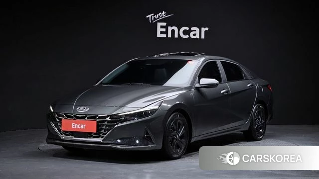 Hyundai Avante (CN7) 2021 Серый из Кореи