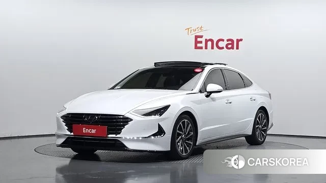Hyundai Sonata (DN8) 2020 Белый из Кореи