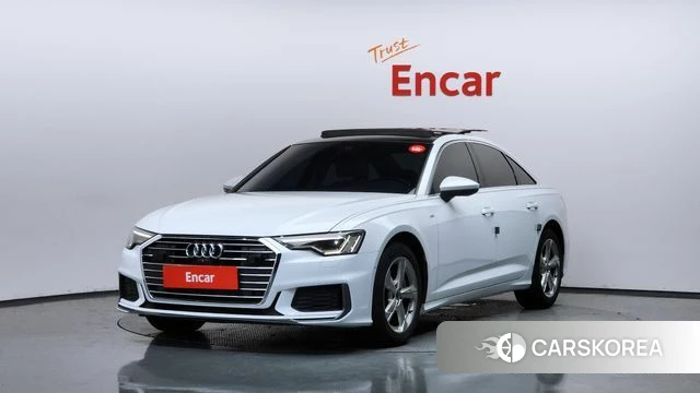 Audi A6 (C8) 2021 Белый из Кореи