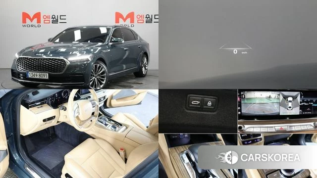 Kia The New K9 2nd generation 2022 Темно-зеленый из Кореи