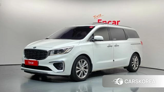 Kia The New Carnival 2018 Белый из Кореи