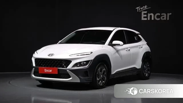 Hyundai The New Kona Hybrid 2021 Белый из Кореи