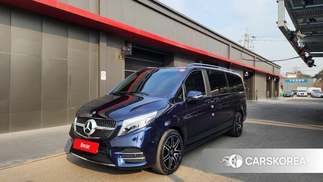 Mercedes-Benz V-Class 2022 Синий из Кореи