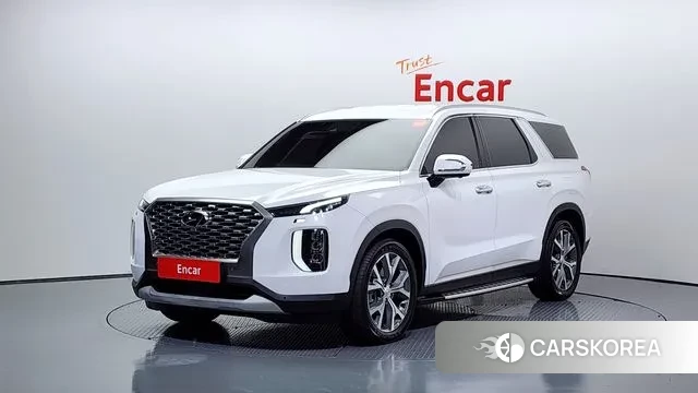 Hyundai Palisade 2021 Белый из Кореи