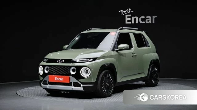 Hyundai Casper 2022 Зеленый из Кореи
