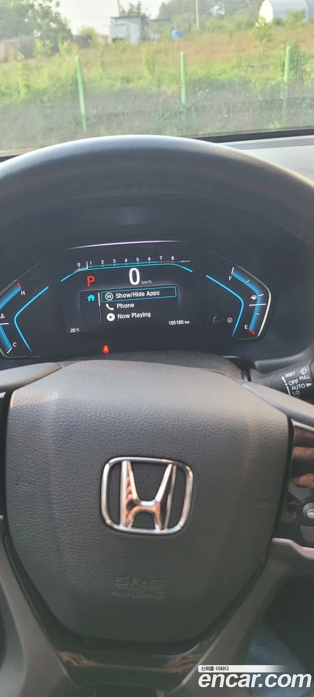 Honda Odyssey 2019 Черный из Кореи