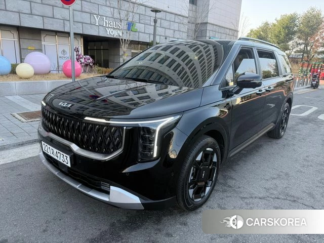 Kia The New Carnival 4th Generation 2025 Черный из Кореи
