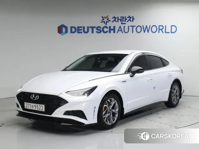 Hyundai Sonata (DN8) 2021 Белый из Кореи