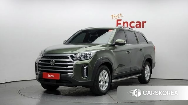 Ssangyong The New Rexton Sports Cannes 2021 Светло-зеленый из Кореи