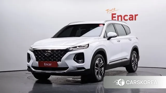 Hyundai Santa Fe TM 2018 Белый из Кореи