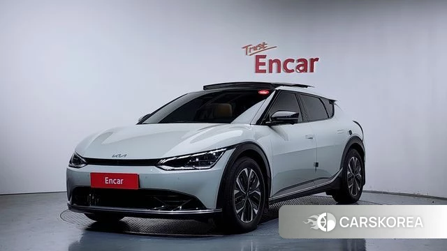 Kia EV6 2022 Жемчужный цвет из Кореи