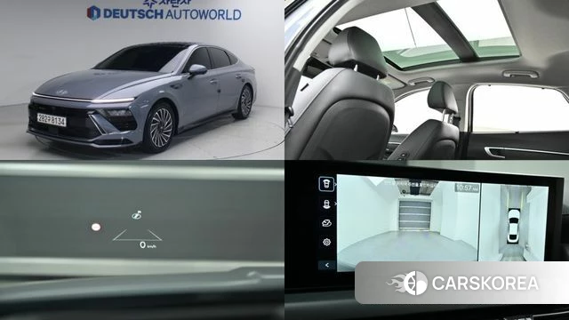 Hyundai Sonata D Edge Hybrid (DN8) 2024 Серый из Кореи