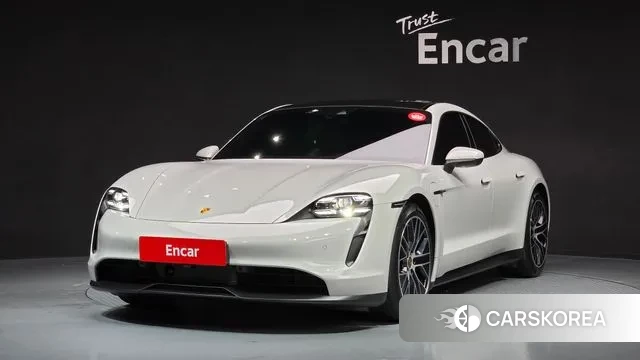 Porsche Taycan 2023 Серебристо-серый из Кореи