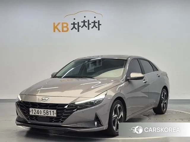 Hyundai Avante (CN7) 2020 Серый из Кореи