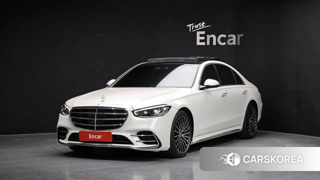 Mercedes-Benz S-Class W223 2022 Белый из Кореи