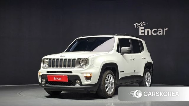 Jeep Renegade 2021 Белый из Кореи