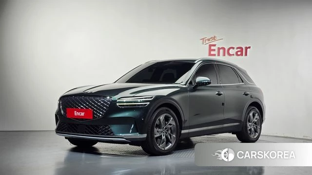 Genesis Electrified GV70 2022 Зеленый из Кореи