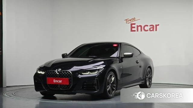 BMW 4 Series (G22) 2022 Черный из Кореи