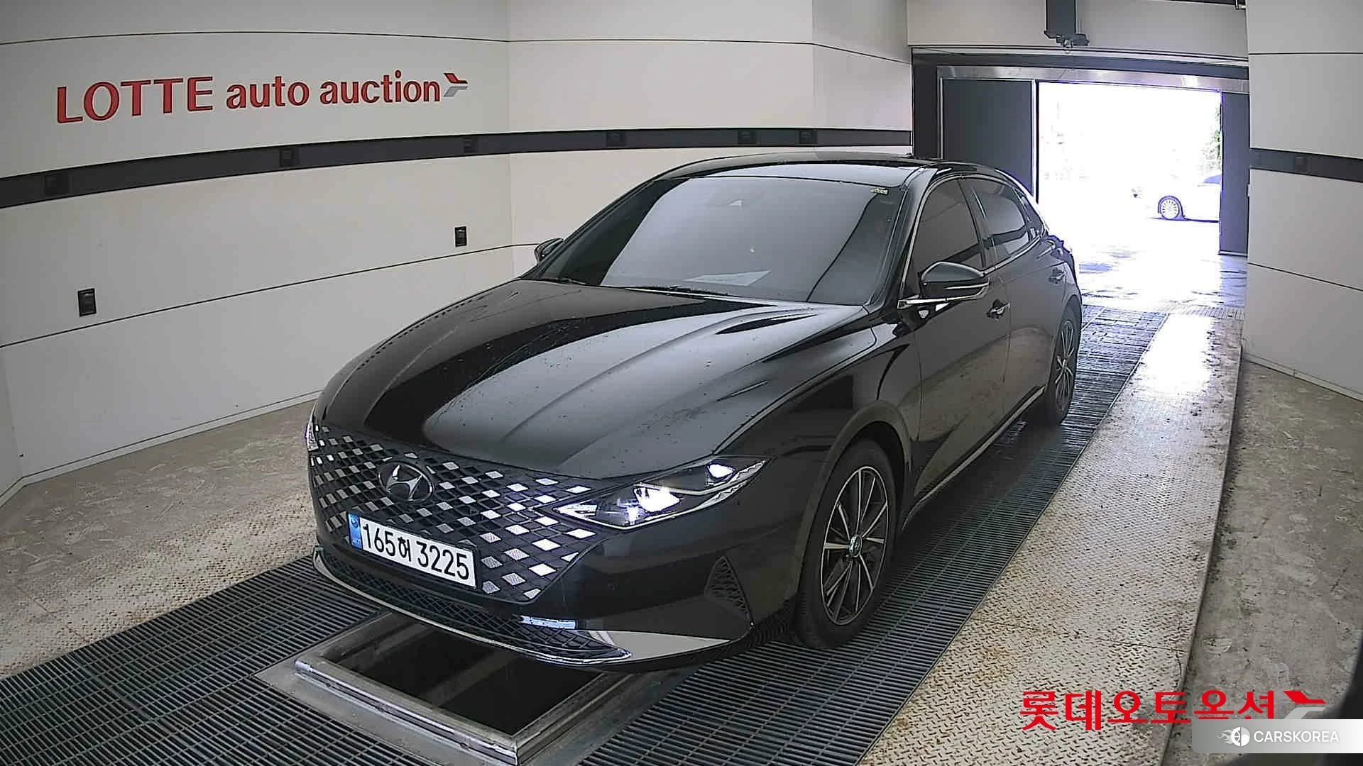 Hyundai Grandeur 2022 Midnight Black Pearl из Кореи