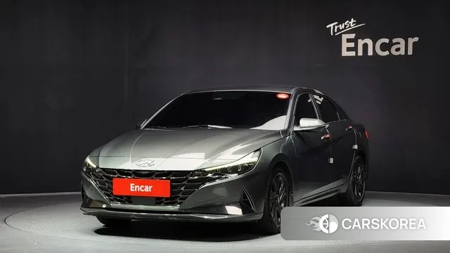 Hyundai Avante (CN7) 2021 Серый из Кореи