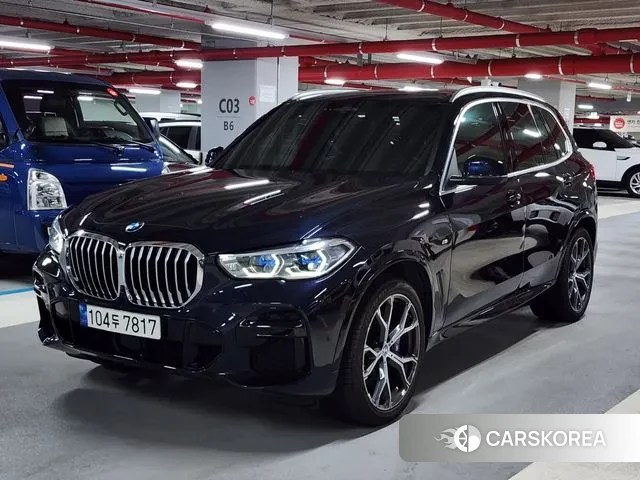 BMW X5 (G05) 2022 Черный из Кореи