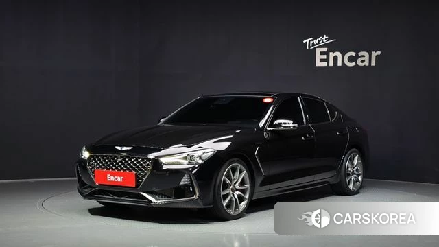 Genesis G70 2018 Черный из Кореи