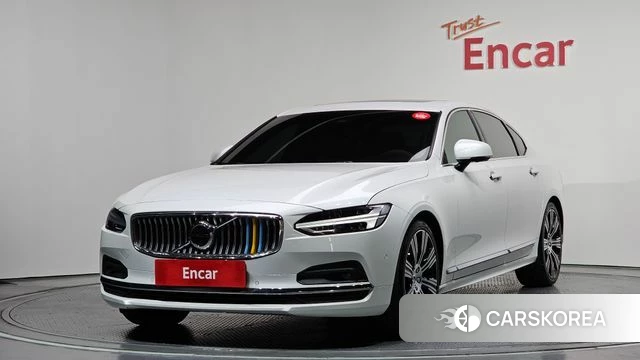 Volvo S90 2022 Белый из Кореи