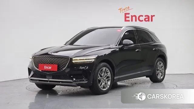 Genesis GV70 2021 Черный из Кореи