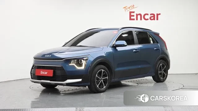 Kia Di Ol Nu Niro 2022 Синий из Кореи