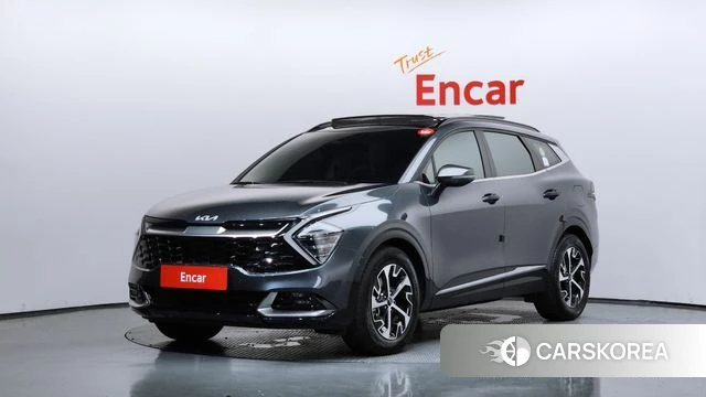 Kia Sportage 5th Generation Hybrid 2024 Серый из Кореи