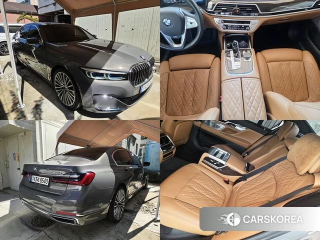 BMW 7 Series (G11) 2022 Серый из Кореи