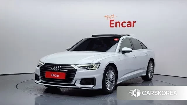 Audi A6 (C8) 2021 Белый из Кореи