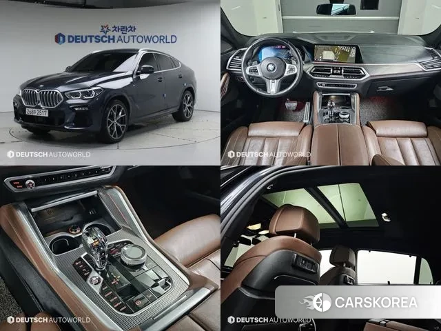 BMW X6 (G06) 2020 Серый из Кореи