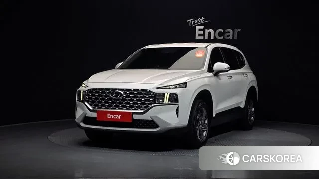 Hyundai The New Santa Fe 2021 Белый из Кореи