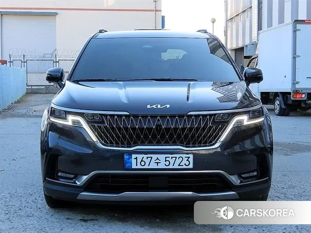 Kia Carnival 4th generation 2022 Серый из Кореи