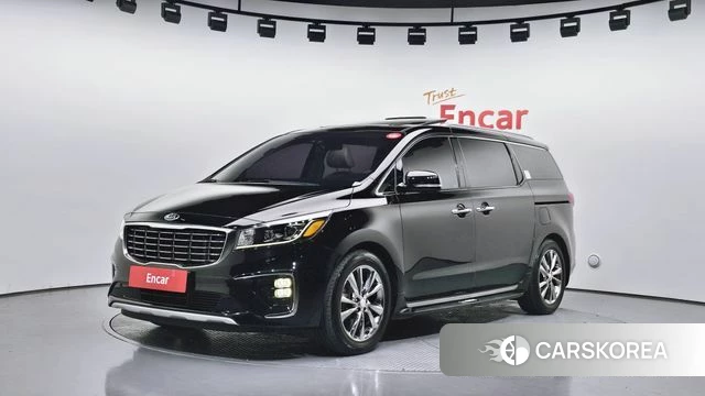 Kia The New Carnival 2019 Черный из Кореи