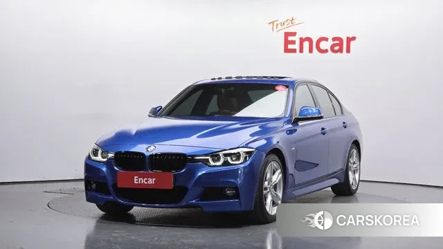 BMW 3 Series (F30) 2018 Синий из Кореи
