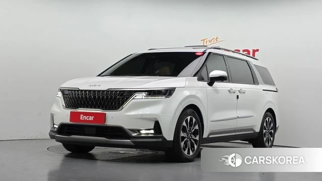Kia Carnival 4th generation 2023 Белый из Кореи