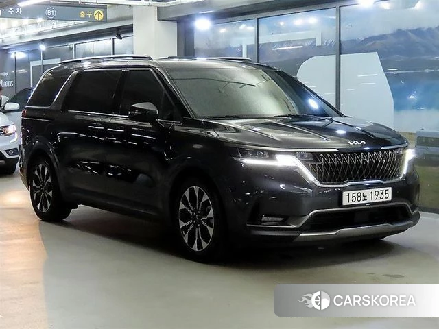 Kia Carnival 4th generation 2021 Серый из Кореи
