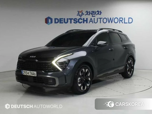 Kia Sportage 5th Generation 2021 Серый из Кореи