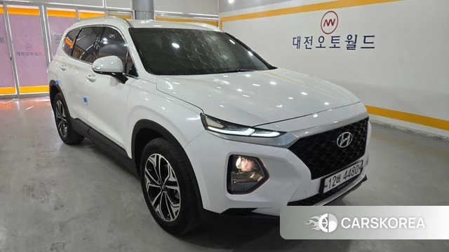 Hyundai Santa Fe TM 2018 Белый из Кореи