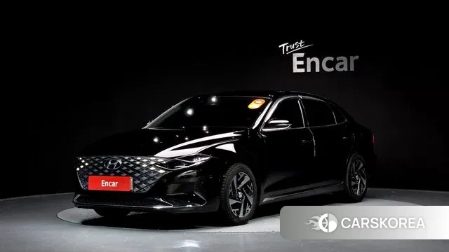 Hyundai The New Grandeur IG Hybrid 2021 Черный из Кореи