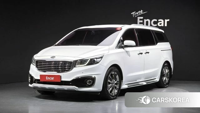 Kia All New Carnival 2018 Белый из Кореи