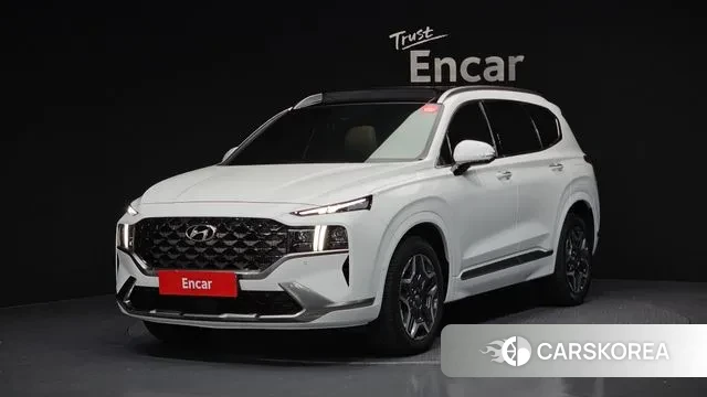 Hyundai The New Santa Fe 2022 Белый из Кореи