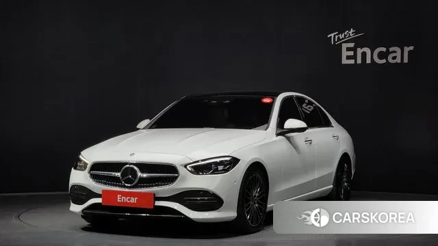 Mercedes-Benz C-Class W206 2023 Белый из Кореи