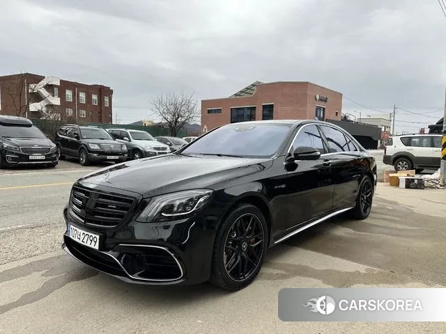 Mercedes-Benz S-Class W222 2020 Черный из Кореи