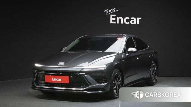 Hyundai Sonata D Edge Hybrid (DN8) 2023 Серый из Кореи