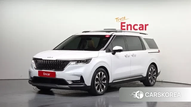 Kia Carnival 4th generation 2021 Белый из Кореи