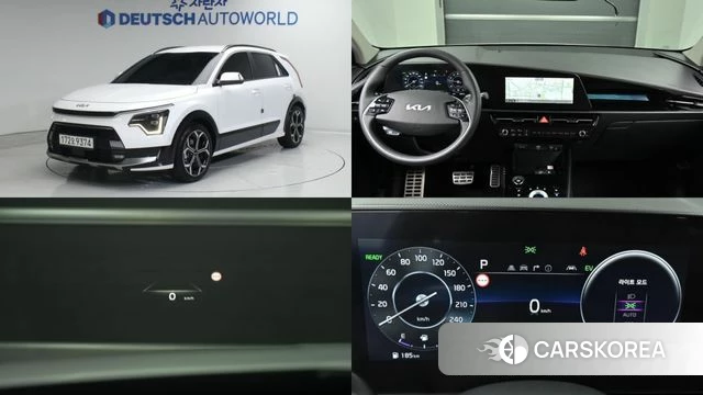 Kia Di Ol Nu Niro 2024 Белый из Кореи